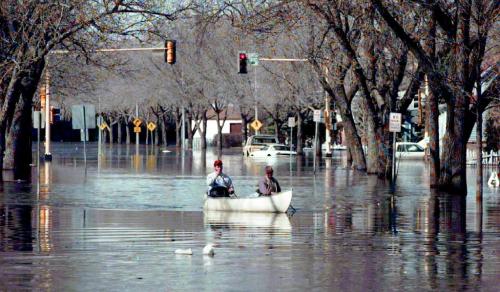 FLOOD OF 1997 photo winnipeg free press