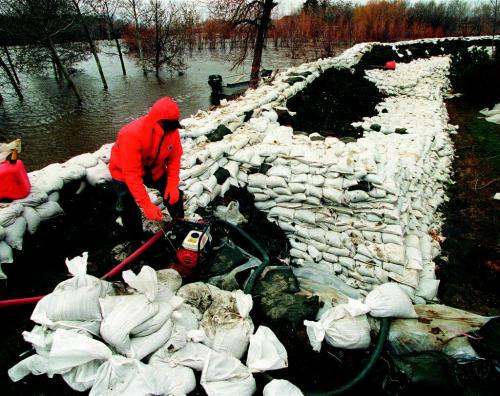 FLOOD OF 1997 photo winnipeg free press