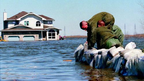 FLOOD OF 1997 photo winnipeg free press