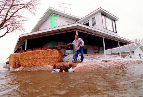 FLOOD OF 1997 photo winnipeg free press