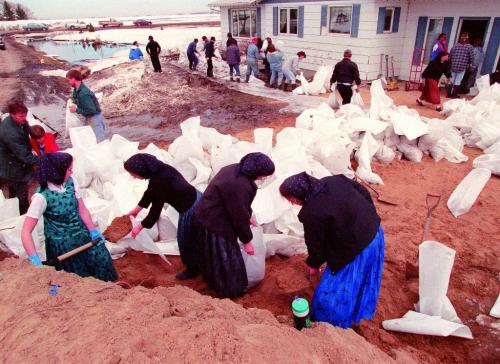 FLOOD OF 1997 photo winnipeg free press