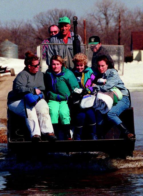 FLOOD OF 1997 photo winnipeg free press