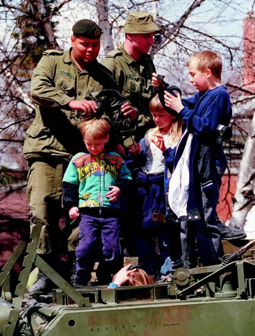 FLOOD OF 1997 photo winnipeg free press