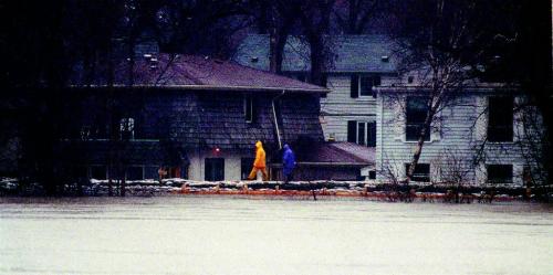 FLOOD OF 1997 photo winnipeg free press