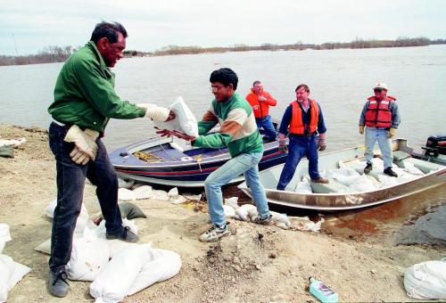 FLOOD OF 1997 photo winnipeg free press