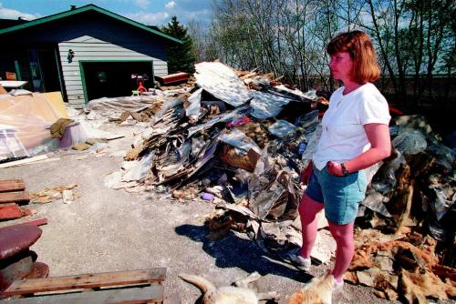 FLOOD OF 1997 photo winnipeg free press