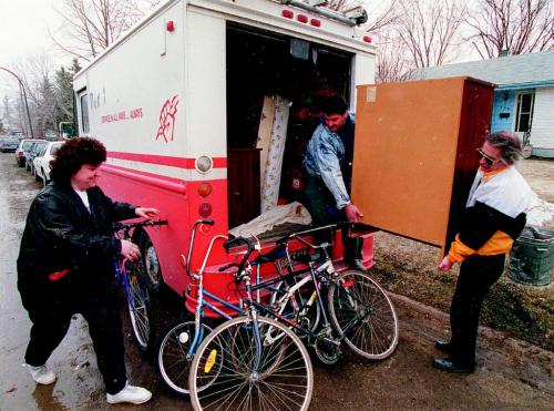 FLOOD OF 1997 photo winnipeg free press