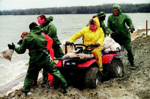 FLOOD OF 1997 photo winnipeg free press