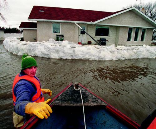 FLOOD OF 1997 photo winnipeg free press