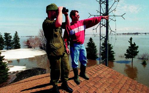 FLOOD OF 1997 photo winnipeg free press