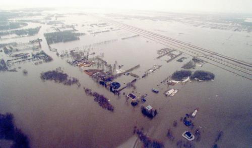 FLOOD OF 1997 photo winnipeg free press