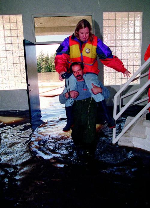 FLOOD OF 1997 photo winnipeg free press