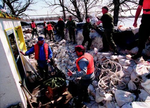 FLOOD OF 1997 photo winnipeg free press