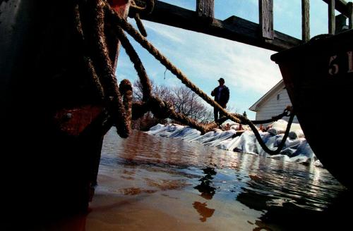 FLOOD OF 1997 photo winnipeg free press