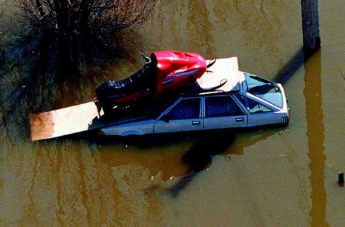 FLOOD OF 1997 photo winnipeg free press