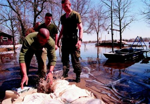 FLOOD OF 1997 photo winnipeg free press