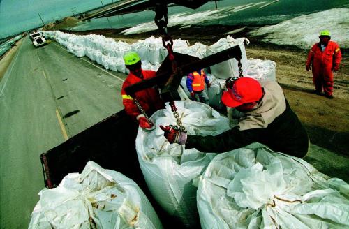 FLOOD OF 1997 photo winnipeg free press