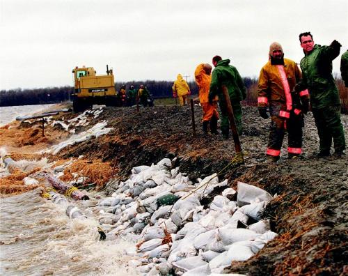 FLOOD OF 1997 photo winnipeg free press