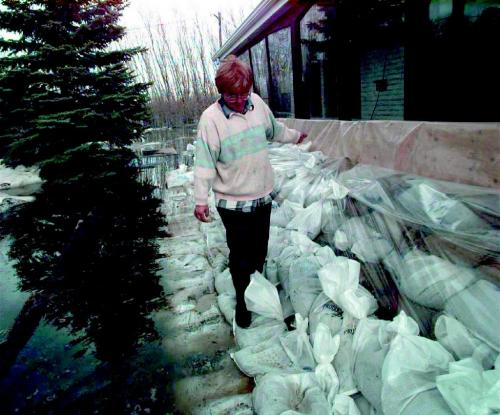 FLOOD OF 1997 photo winnipeg free press