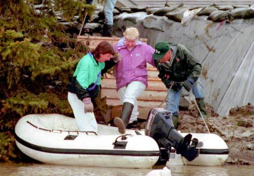 FLOOD OF 1997 photo winnipeg free press