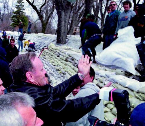 FLOOD OF 1997 photo winnipeg free press