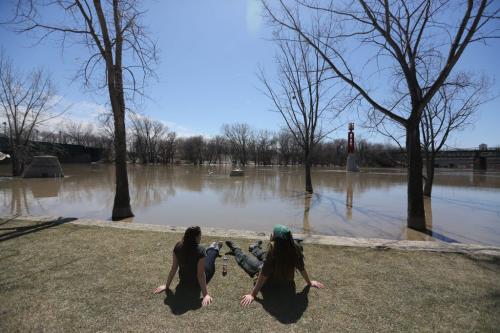 Nice weather at The Forks, Saturday, May 4, 2013. (TREVOR HAGAN/WINNIPEG FREE PRESS)