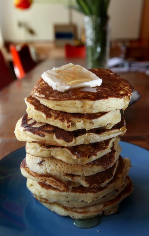 Fluffy Buttermilk Pancakes, See Alison Gillmore's Recipe Swap. May 6, 2013 - (Phil Hossack / Winnipeg Free Press)