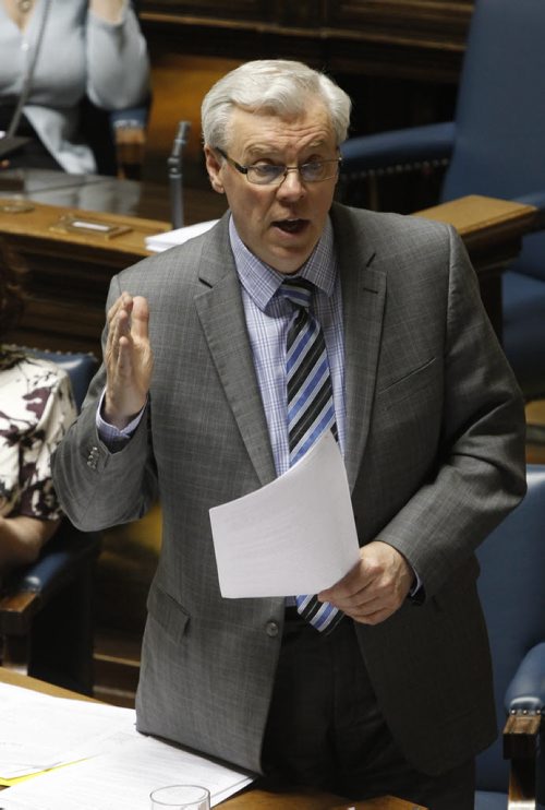 Manitoba Premier  Greg Selinger in the Manitoba Legislature during question period. (WAYNE GLOWACKI/WINNIPEG FREE PRESS) Winnipeg Free Press May 7 2013