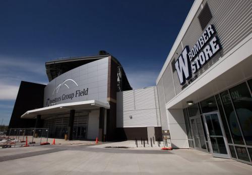 Investors Group Field.  May 21, 2013 - (Phil Hossack / Winnipeg Free Press)