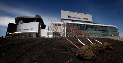 Investors Group Field.  May 21, 2013 - (Phil Hossack / Winnipeg Free Press)