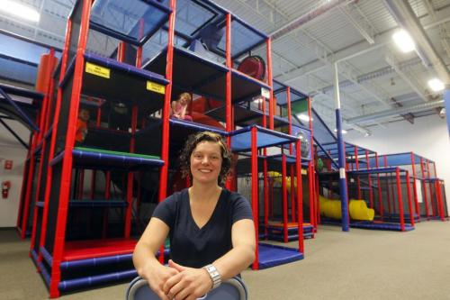 Deena Caplette is one of nine finalists and the only one from Manitoba for this years Young Entrepreneur of the Year. Shes the founder and owner of Kid City indoor kids activity centre thats just opened a second location on 550 Archibald St. May 22, 2013  BORIS MINKEVICH / WINNIPEG FREE PRESS