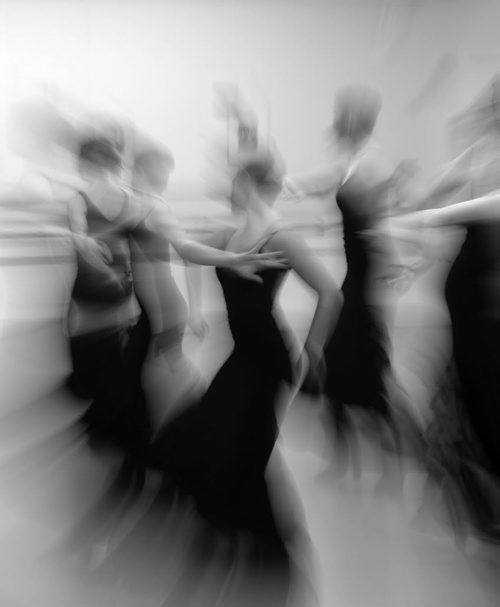 Brandon Sun A long exposure captures the movement of the flamenco dancers as their rehearse. (Bruce Bumstead/Brandon Sun)