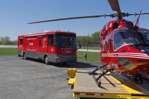 The Shock Trauma Air Rescue Society (STARS) new mobile education program for rural health care providers at the STARS Winnipeg Base. May 23, 2013  BORIS MINKEVICH / WINNIPEG FREE PRESS