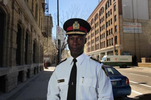 A portrait of Winnipeg Police Chief Devon Clunis. Randy Turner story   (WAYNE GLOWACKI/WINNIPEG FREE PRESS) Winnipeg Free Press May 23 2013