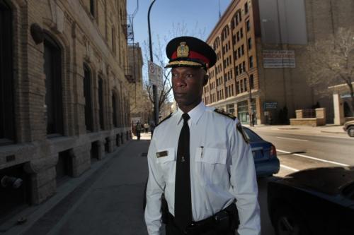 A portrait of Winnipeg Police Chief Devon Clunis. Randy Turner story   (WAYNE GLOWACKI/WINNIPEG FREE PRESS) Winnipeg Free Press May 23 2013