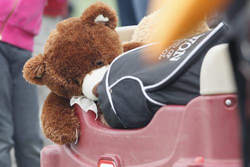 May 26, 2013 - 130526  - With so much to do at the Teddy Bear's Picnic all bears need a break during the festivities at Assiniboine Park in Winnipeg Sunday, May 26, 2013. John Woods / Winnipeg Free Press