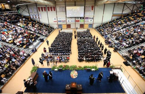 U of M Bachelor of Arts receive their degrees during the Grad 134th annual convocation ceremony at the Investors Group Athletic Centre Tuesday. Standup photo  May 28, 2013 Ruth Bonneville Winnipeg Free Press