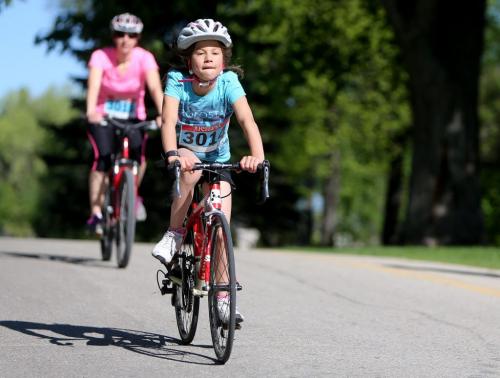 The TriFactor Family Duathlon in Kildonan Park, Sunday, June 2, 2013. (TREVOR HAGAN/WINNIPEG FREE PRESS)