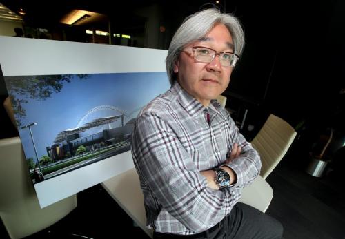 Ray S.C. Wan,  Architect who designed the New Stadium (Investor's Field) See Adam Wazny's story June 3, 2013 - (Phil Hossack / Winnipeg Free Press)