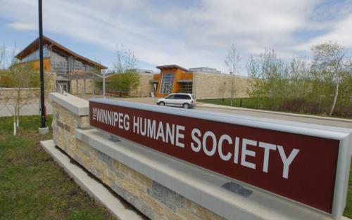 Winnipeg Humane Society animal hospital- Day in the Life photo page project. Exterior shot of the building. May 21, 2013  BORIS MINKEVICH / WINNIPEG FREE PRESS