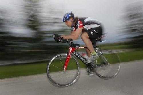 June 4, 2013 - 130604  -  Dennis Maione, is a tri-athlete and trains for his next race Tuesday, June 4, 2013. He wrote about reaching the finish line for Xtra. John Woods/ Winnipeg Free Press