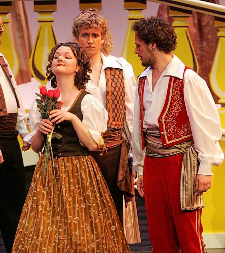 BORIS MINKEVICH / WINNIPEG FREE PRESS  070502 This year&#x2019;s production of Gilbert and Sullivan, &#x201c;The Gondoliers&#x201d; Dress rehearsal at Pantages Playhouse.