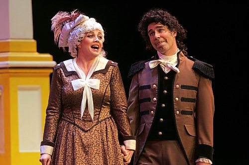 BORIS MINKEVICH / WINNIPEG FREE PRESS  070502 This year&#x2019;s production of Gilbert and Sullivan, &#x201c;The Gondoliers&#x201d; Dress rehearsal at Pantages Playhouse.