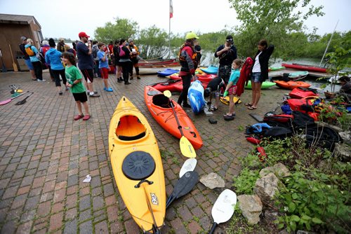 MEC Paddlefest at FortWhyte Alive, Sunday, June 9, 2013. (TREVOR HAGAN/WINNIPEG FREE PRESS)