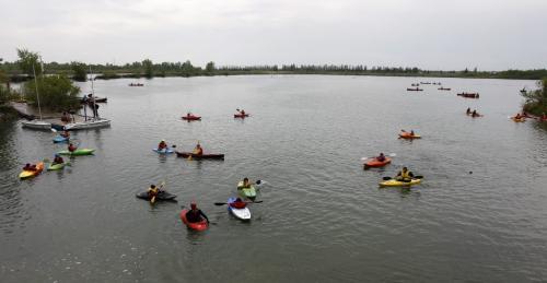 MEC Paddlefest at FortWhyte Alive, Sunday, June 9, 2013. (TREVOR HAGAN/WINNIPEG FREE PRESS)