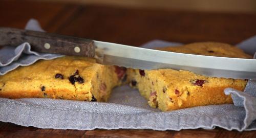 Food Front, Bacon and Cranberry corn bread. See Alison Gilmore tale. June 10, 2013 - (Phil Hossack / Winnipeg Free Press)
