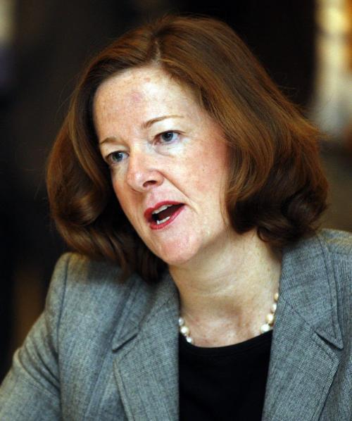 Alberta Premier Alison Redford ,, speaks at Western Canadian Premiers Conference  opened Monday morning with a photo op , they will discuss the economy , and other issues  such as bullying . Story by  Larry Kusch  KEN GIGLIOTTI / JUNE 7 2013 / WINNIPEG FREE PRESS