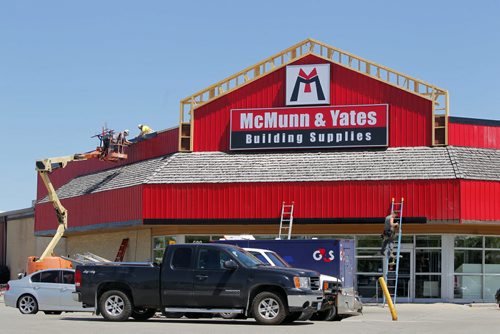 McMunn & Yates Building Supplies, taking over from McDiarmid Lumber on Pembina Highway. BORIS MINKEVICH / WINNIPEG FREE PRESS June 13, 2013.