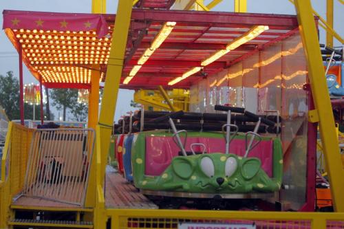A boy was rushed to hospital after being accidently struck by a ride at the Red River Exhibition early Thursday evening. The accident took place at about 6:15 p.m. A witness to the event said she saw the boy, who she estimated was about 12 years old, run onto the track of the Crazy Mouse roller-coaster after he dropped his hat. He was likely trying to retrieve it, said Uma Jacoby, 13. Uma said one of the Crazy Mouse's cars hit the boy, who was left unconscious and later attended to by paramedics. June 20 2013. BORIS MINKEVICH / WINNIPEG FREE PRESS