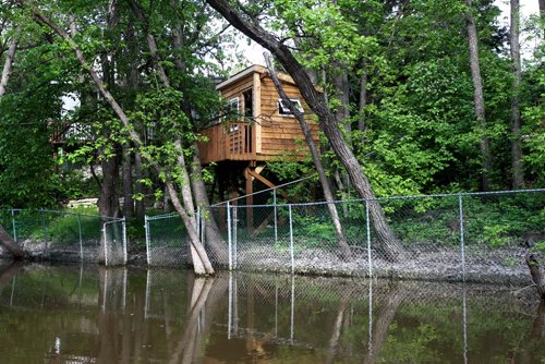 Trip down the Seine River from the Perimeter through St Vital and St. Boniface to  where it feeds into the Red River just north of the Forks..  Trip taken in early June 2013.  Beautiful little playhouse along Seine in St. Boniface. Photography by Ruth Bonneville Winnipeg Free Press Edited on June  20, 2013